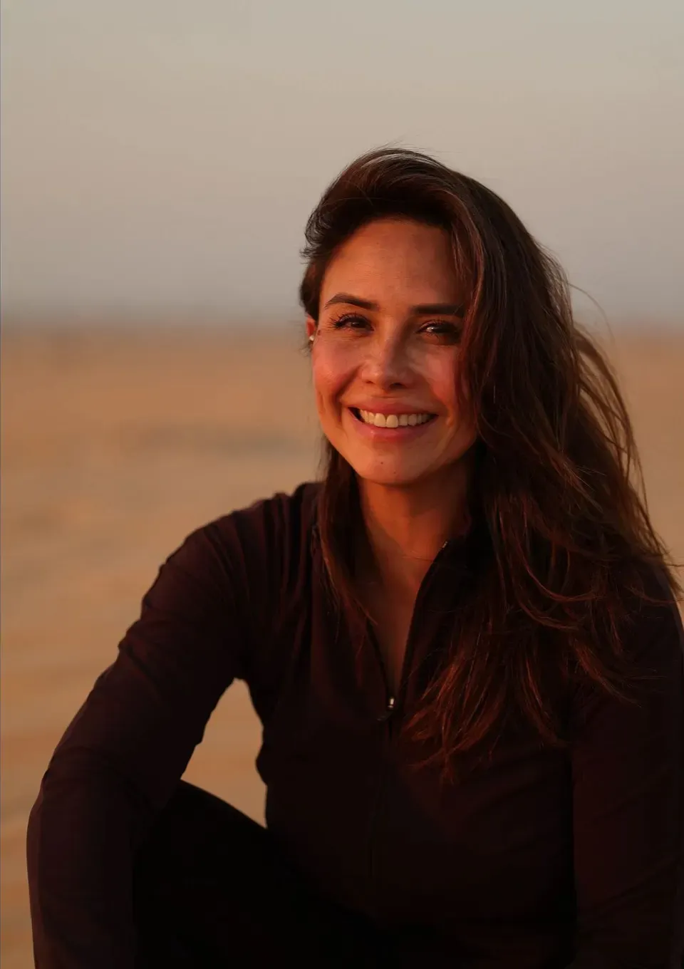 Retrato de Ingrid G sonriendo